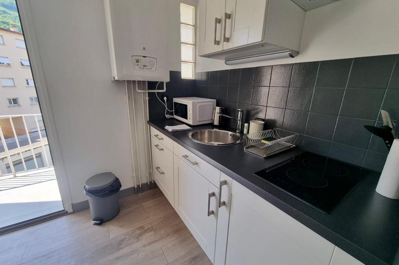 #Dd L'Ecrin Studio Ile Verte Balcony Grenoble Dış mekan fotoğraf