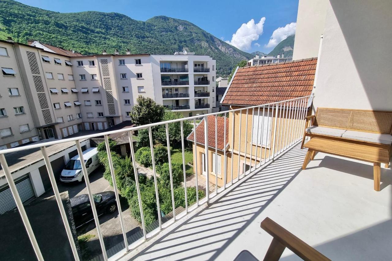 #Dd L'Ecrin Studio Ile Verte Balcony Grenoble Dış mekan fotoğraf